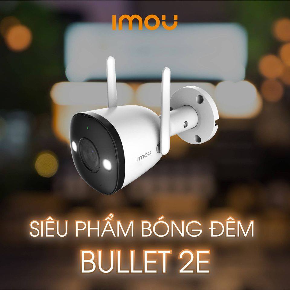Camera Wifi không dây IMOU IPC-F32FP 1080P ngoài trời có màu ban đêm - Hàng chính hãng bảo hành 24 tháng