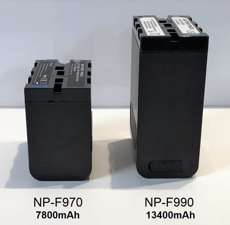 Pin NP-F dung lượng cao chuyên dùng cho Máy quay SONY Pro, Màn hình Monitor
