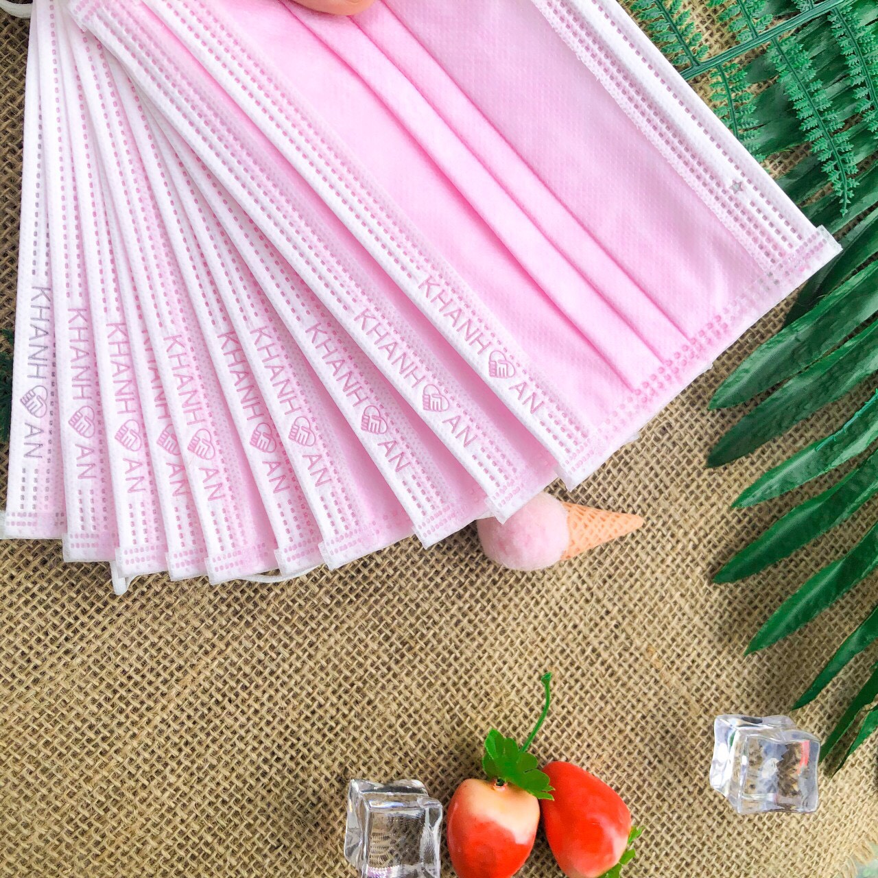 Khẩu Trang Y Tế 4 Lớp Kháng Khuẩn Hộp 50 Cái - Màu Xám (Face Mask Surgical Advanced)