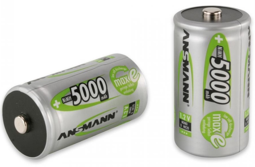 Pin sạc d-5000mah mono d ansmann nimh