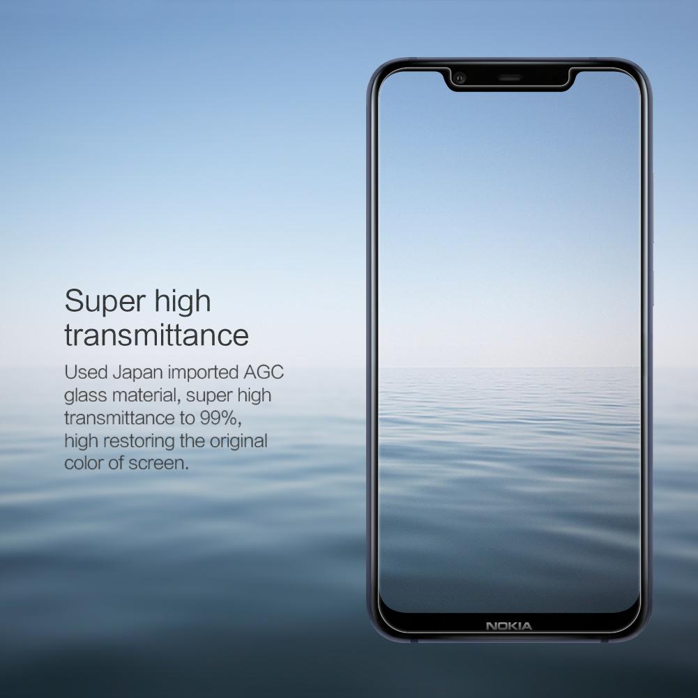 Miếng Dán Kính Cường Lực Nokia 8.1 (X7) - Trong Suốt