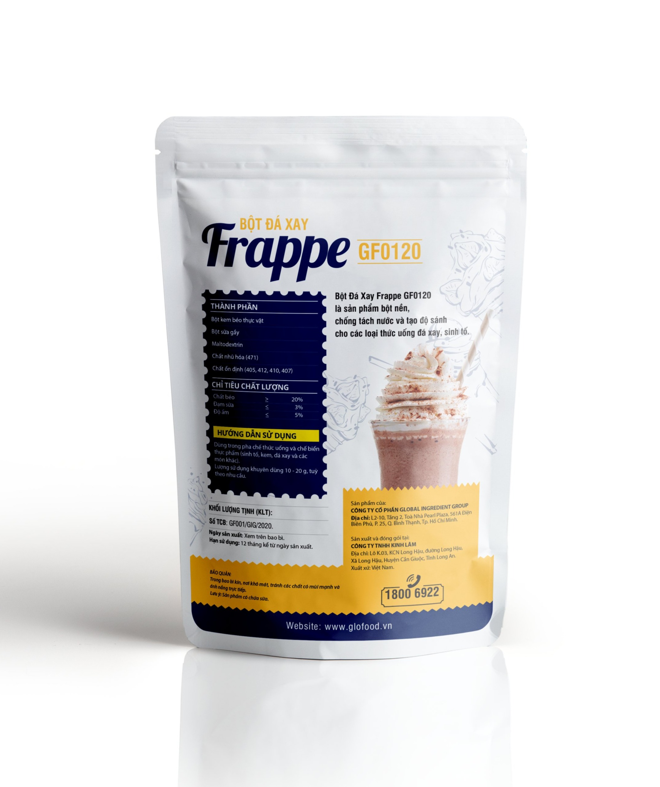 BỘT ĐÁ XAY FRAPPE GF0120 1 KG