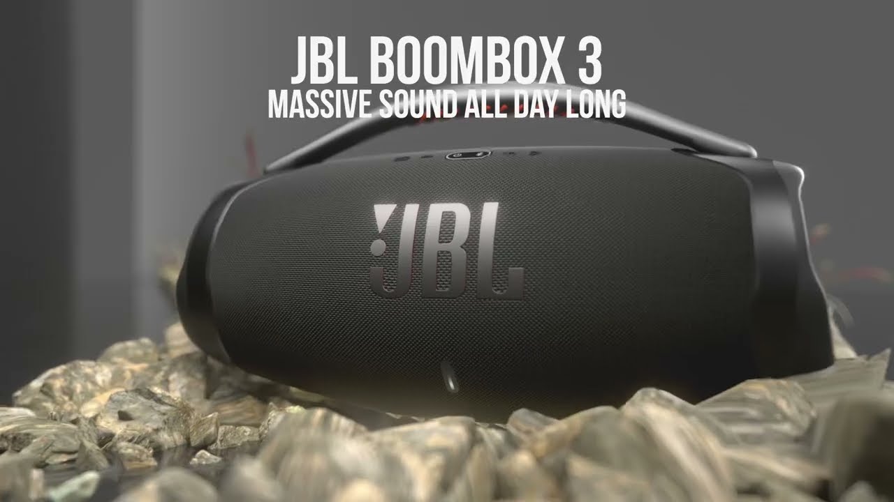 Loa Bluetooth JBL Bombox 3 Chính Hãng - Loa Siêu Trầm Công Suất Lớn JBI Boombox Hàng Bãi Mỹ Âm Thanh Siêu Bass Cực Mạnh - Chống Nước IPX7 - Loa Di Động, Loa Karaoke Công Suất Cực Lớn - Lỗi 1 Đổi 1