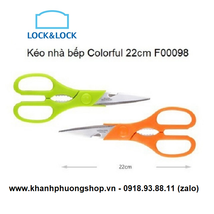 [HCM]kéo cắt nhà bếp lock&lock - kéo cắt nhà bếp
