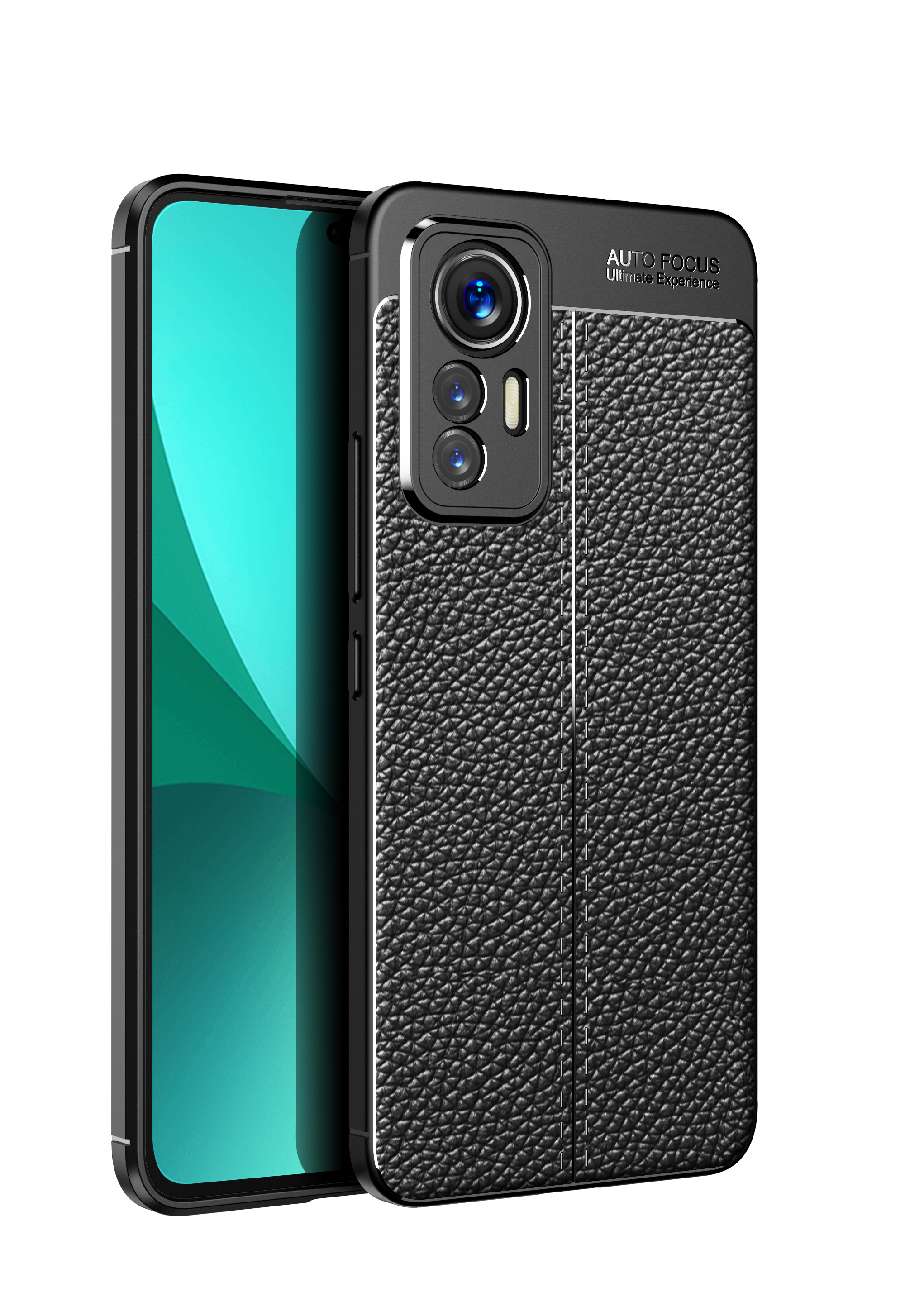 Ốp lưng Xiaomi 12 Lite chống sốc vân da hiệu Auto Focus siêu bền