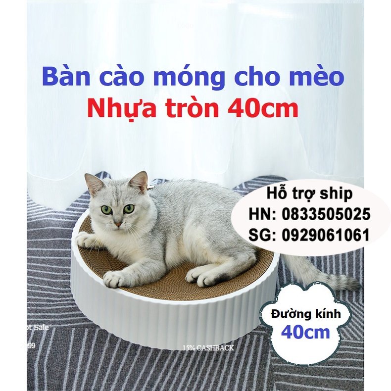 Bàn cào móng tròn - Ổ nằm cho mèo