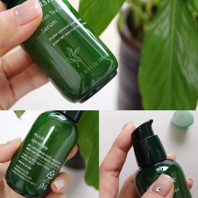 [HCM](Mẫu mới 2021) Serum trà xanh Innisfree Green tea seed serum