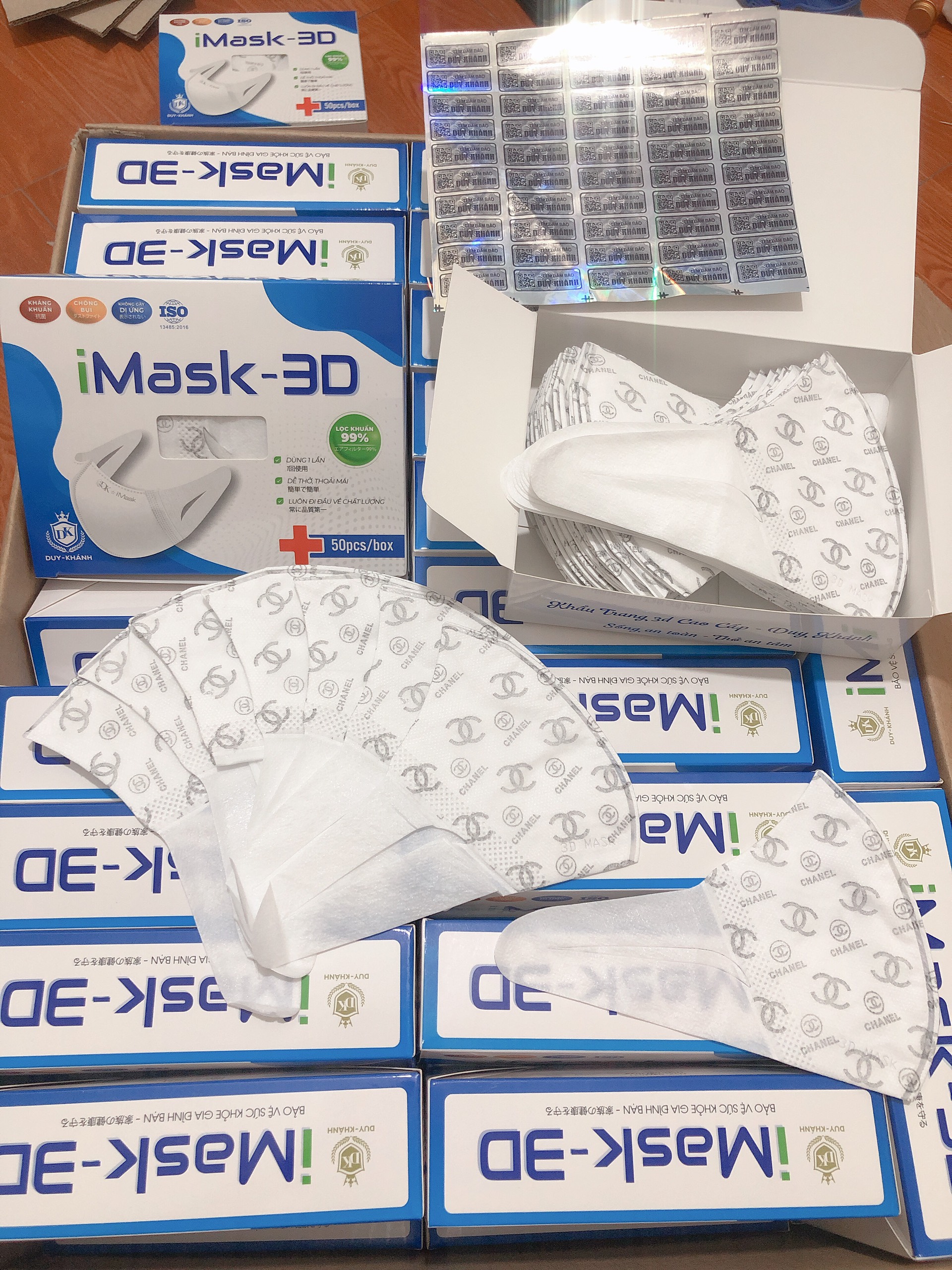 Hộp 50 chiếc khẩu trang 3D iMask