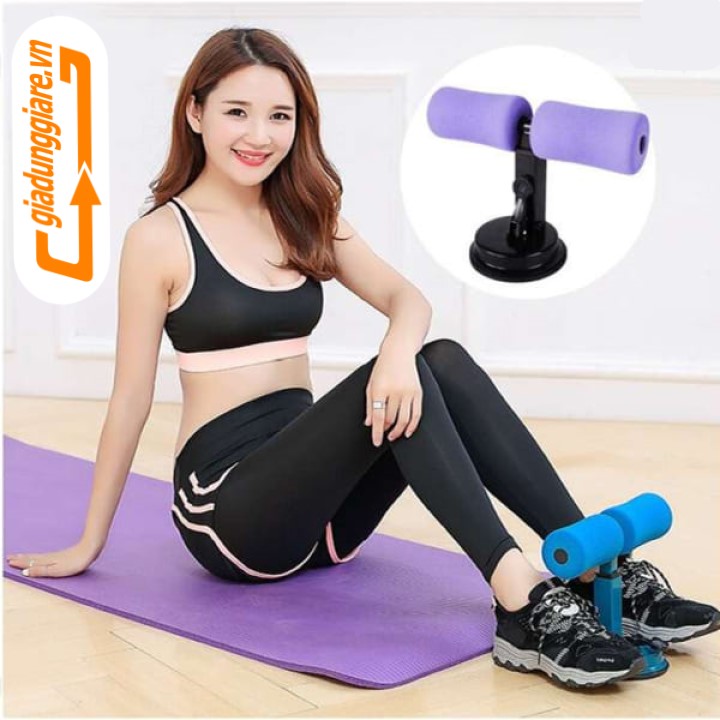 Dụng cụ tập cơ bụng tập thể thao tập Gym tập Yoga tại nhà giúp eo thon giảm mỡ bụng sử dụng đế hít chân không tiện lợi