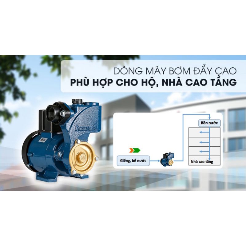 Máy Bơm Nước Đẩy Cao 200W - Panasonic GP 200JXK SV5