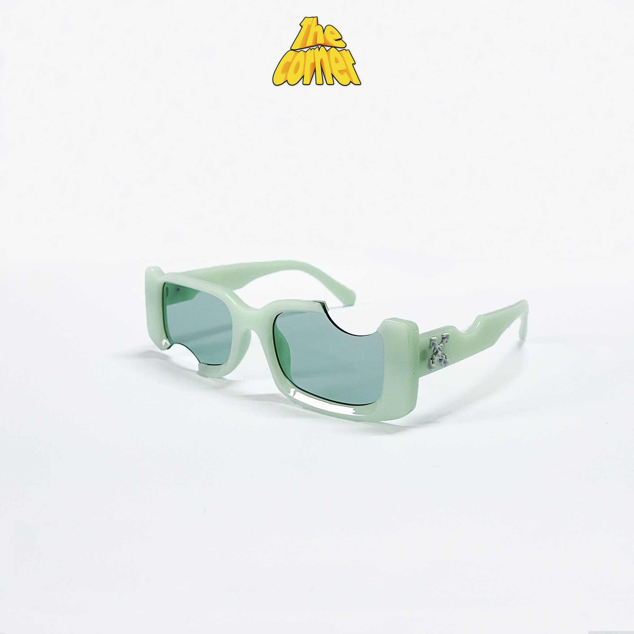 Kính mắt Thời Trang Off-White Holes rectangular-frame [Ảnh thật]