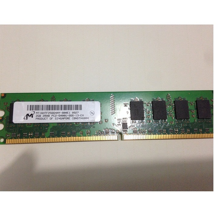 Ram PC DDR2 (PC2) 2Gb bus 667, 800 bảo hành 1 tháng