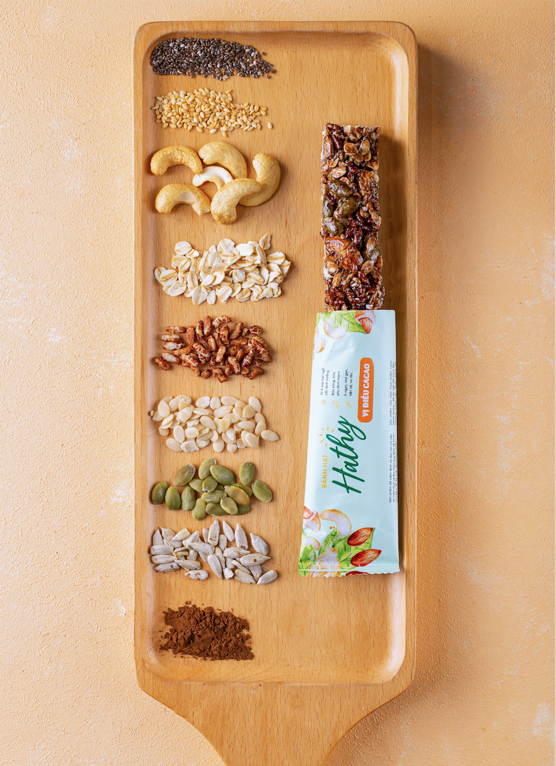Bánh hạt Hathy - Vị hạt điều cacao