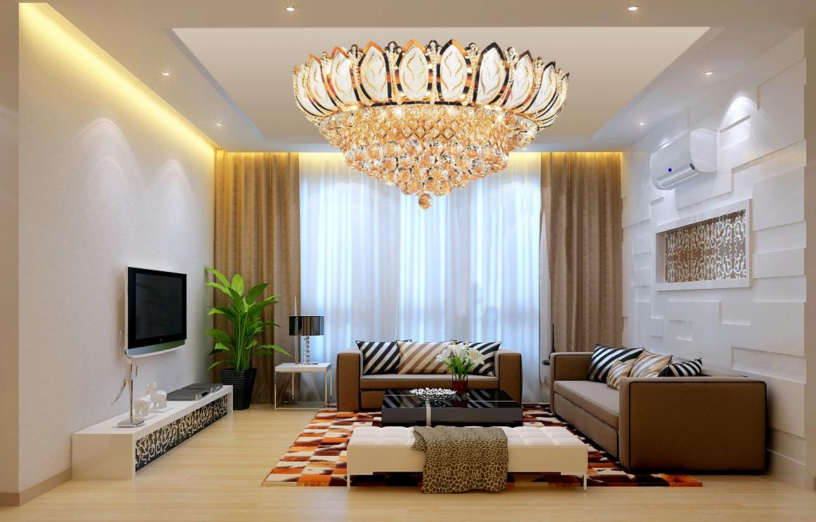 [Trả góp 0%] Đèn mâm ốp trần - pha lê trang trí VKT-NC-8334