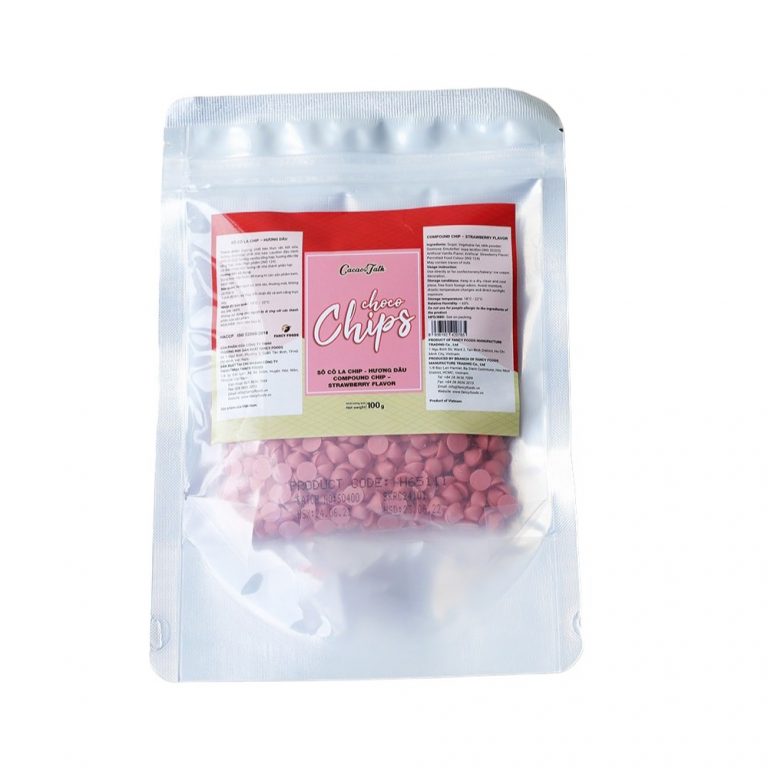 Sô cô la chíp dâu cacao talk 100gr - chỉ hỗ trợ giao nhanh 2h trong tphcm