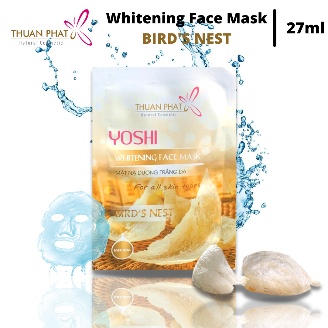 ( Com bo 10 mặt nạ tặng 3)Mặt nạ cấp ẩm - dưỡng trắng da Thuận Phát YOSHI