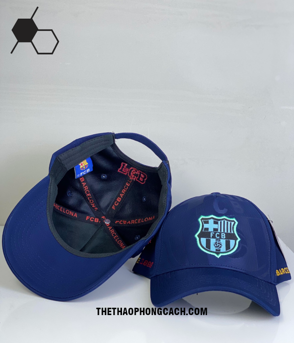 MŨ/NÓN LƯỠI TRAI BÓNG ĐÁ CLB BARCELONA
