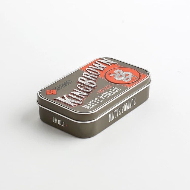 [HCM] Sáp Vuốt Tóc King Brown Matte Pomade - Original Pomade 75g