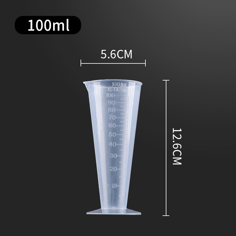 King of OPP Mark transparent plastic mixing measuring cup, measuring cup