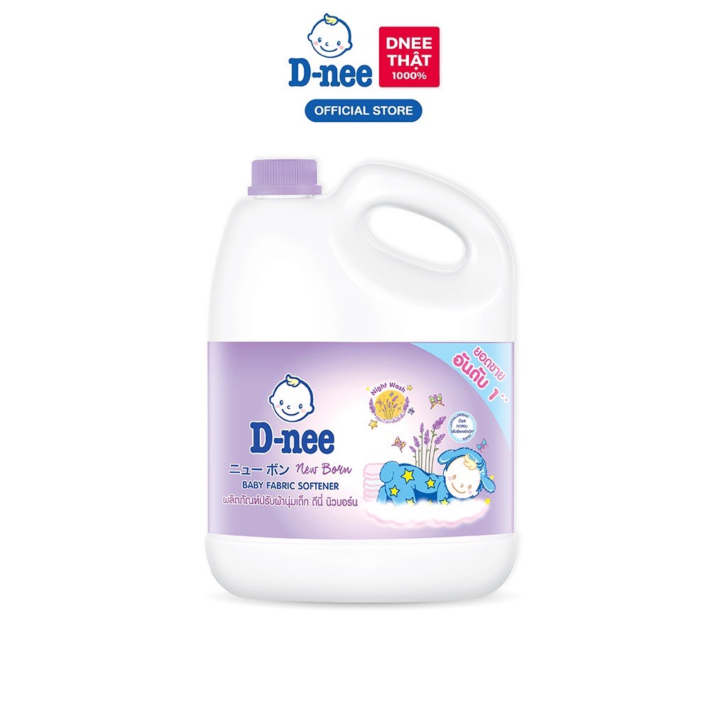 [CHÍNH HÃNG] Nước xả mềm quần áo em bé 2800ml Dnee
