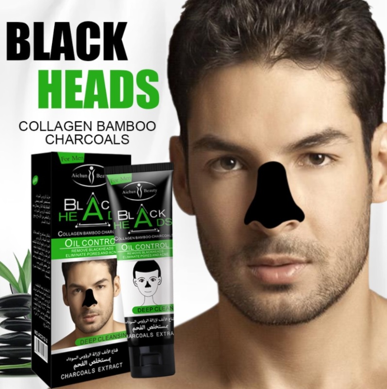 AOSI Gel lột mụn đầu đen,mụn cám kiềm dầu Black heads for men dành cho NAM GIỚI giá rẻ