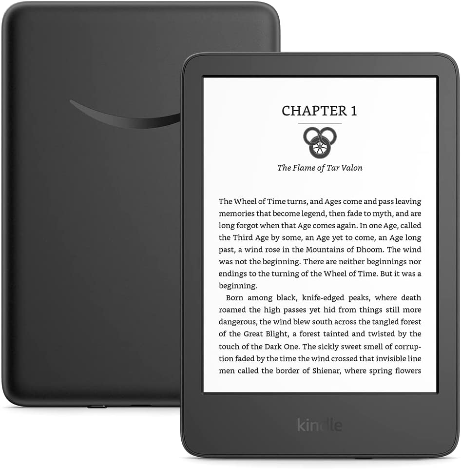 Máy đọc sách Kindle BASIC 11th (2022 & 2024) có đèn nền 6inch 300PPI, Bluetooth, Audible, 16GB Stogare