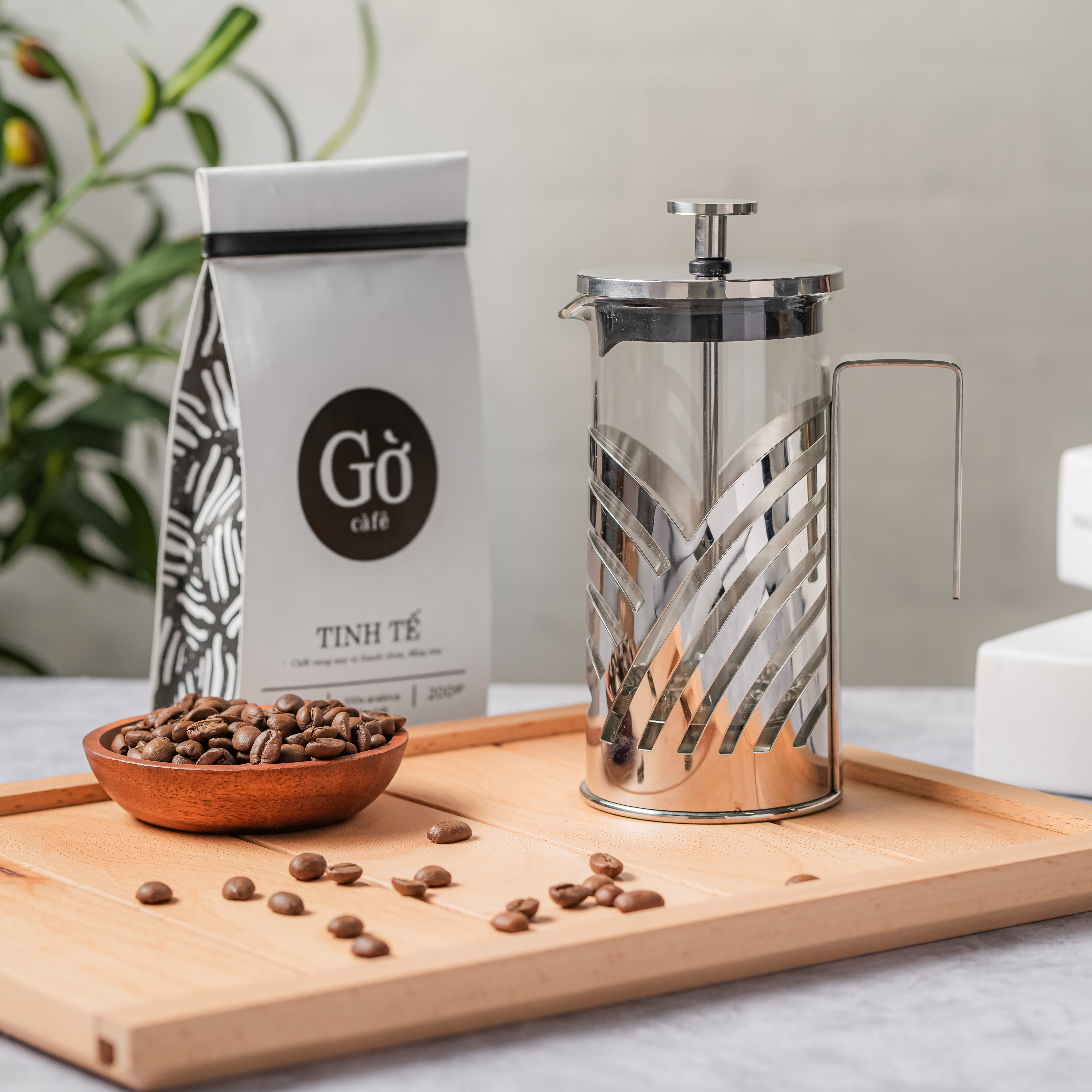 Bình French Press- Bình pha cà phê kiểu Pháp inox 304