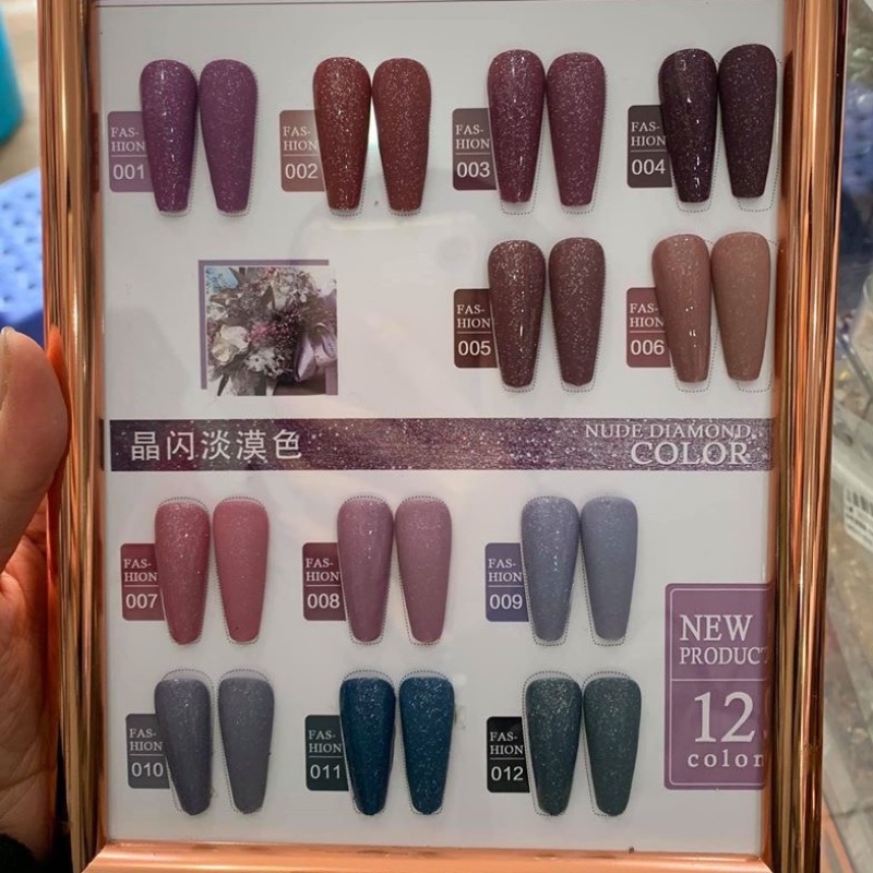 Set sơn gel giả bột giá rẻ