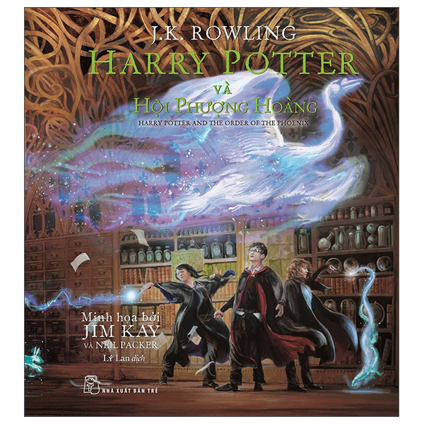 Harry potter và hội phượng hoàng - tập 05 - phiên bản màu - bìa cứng - j k rowling