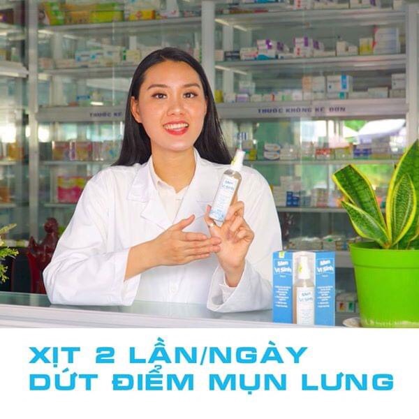 Mụn Lưng Mụn Ngực Men Vi Sinh Tavida