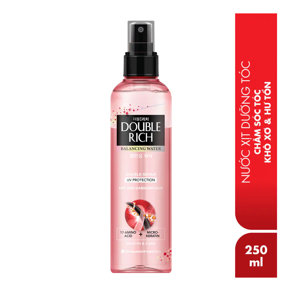 Nước Dưỡng Tóc Double Rich (Hồng) 250ml