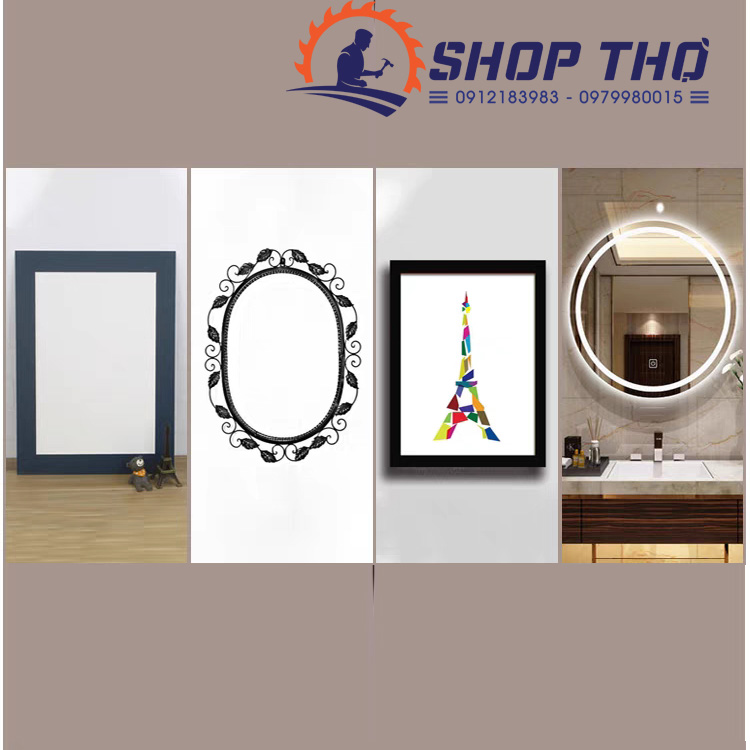 Bas giọt lệ loại thẳng bắt khung tranh, khung ảnh (50 cái)
