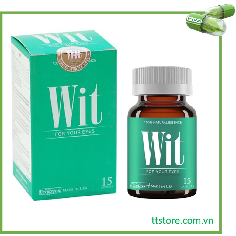 [HCM]WIT 15 viên - Viên uống bổ mắt