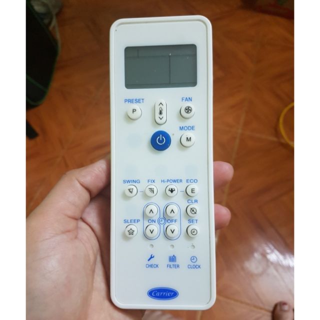 Remote điều khiển điều hòa carrier dành cho máy lạnh