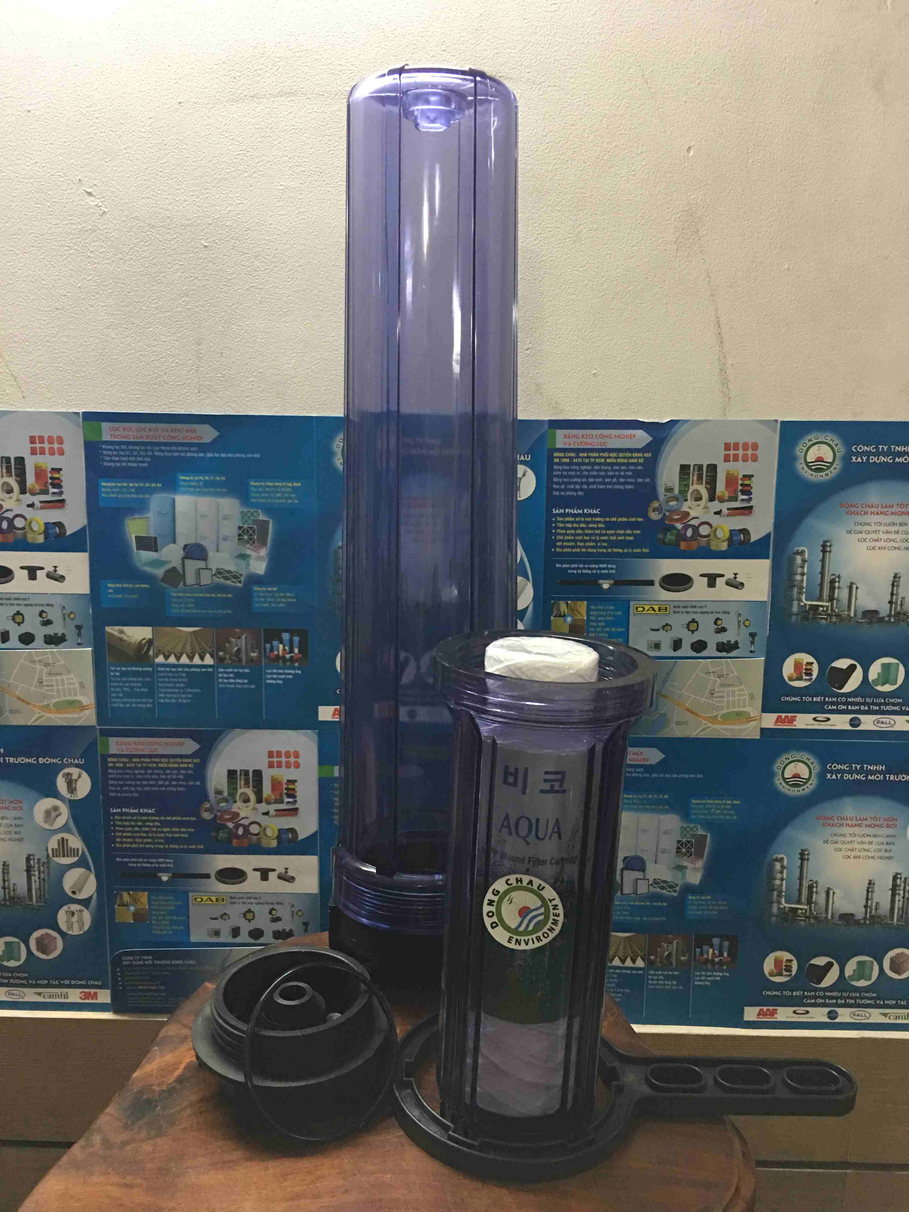 Cốc lọc 20 inch trong