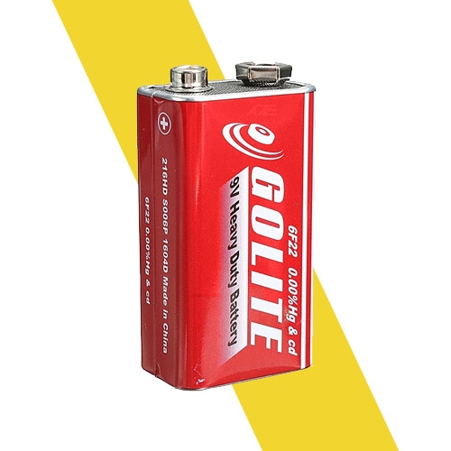 6F22 Pin 9V Goltoe - Pin Vuông 9V cho mic hát
