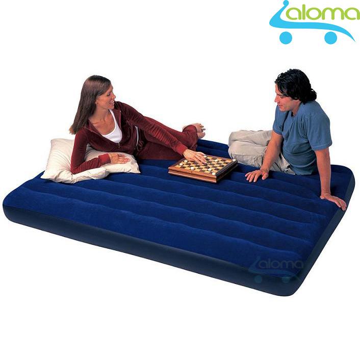 Đệm Bơm Hơi Intex 68759 + Tặng Bơm Điện (152x191x22cm)