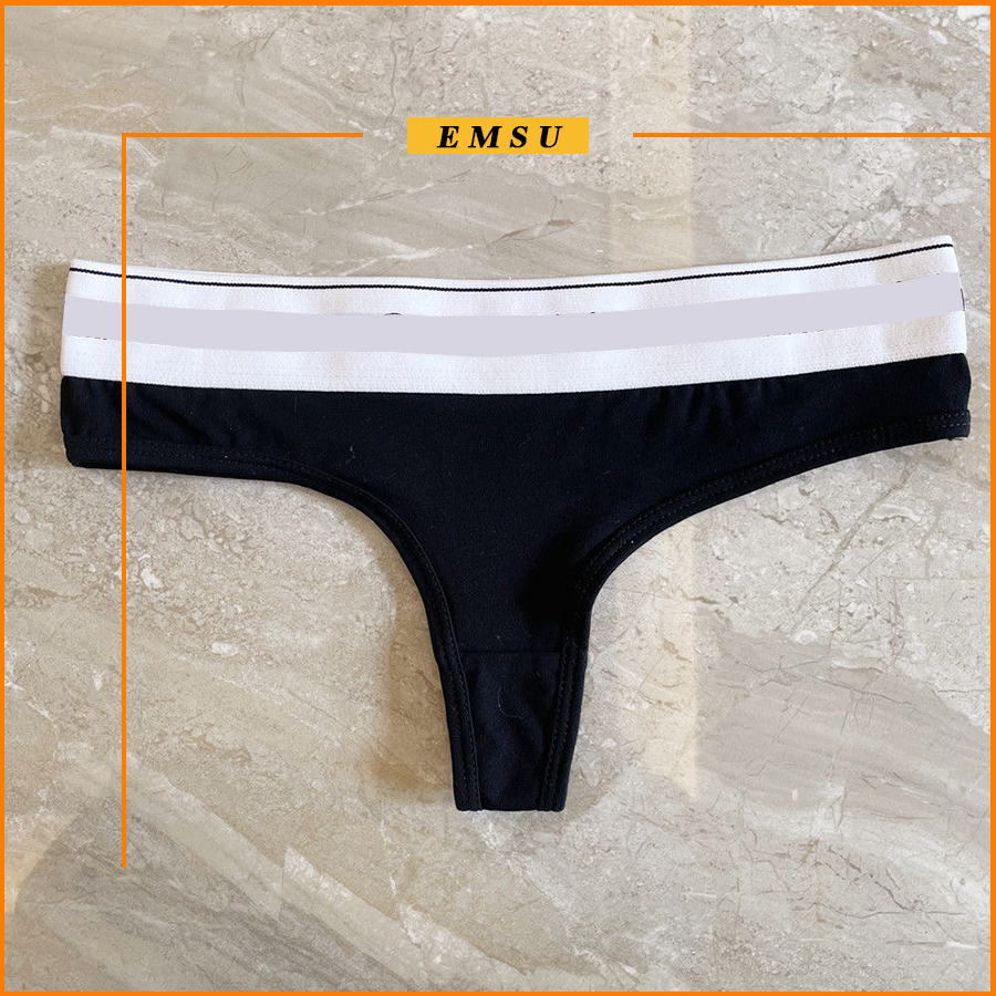 Combo 3 quần lót lọt khe nữ cotton cao cấp, quần sịp nữ lọt khe sexy