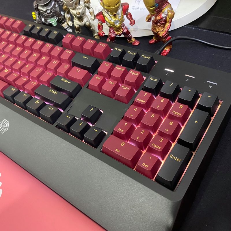 Bàn phím cơ Mojike GK1 (AKKO sw v2 / LED trắng)