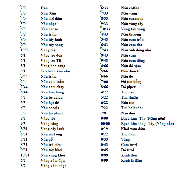 Kem nhuộm tóc Osakak 100ml