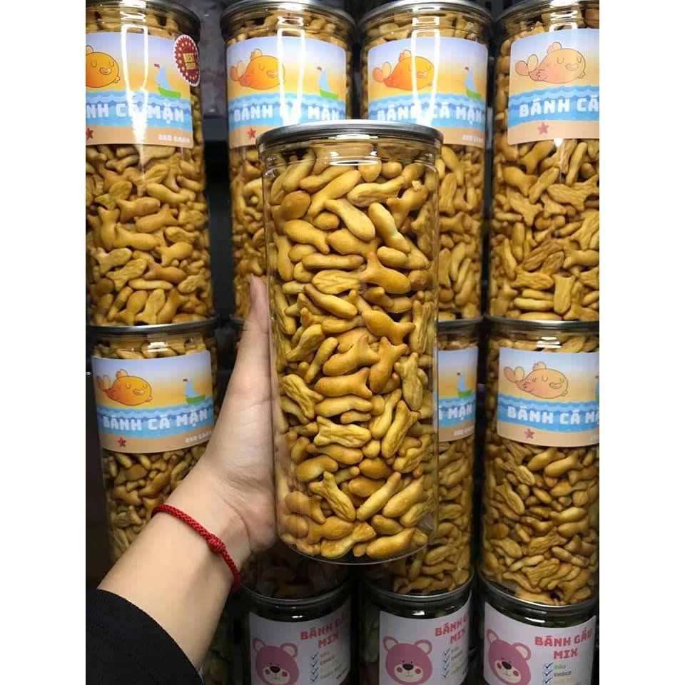 Bánh Quy Cá Mặn Trai Đẹp 250G
