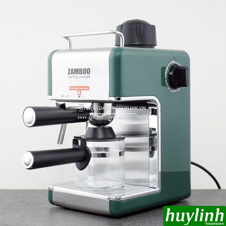 Máy pha cà phê gia đình Zamboo ZB-68CF - 800W