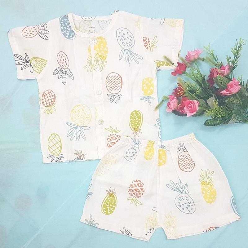 Bộ cộc xô Noubaby cúc giữa