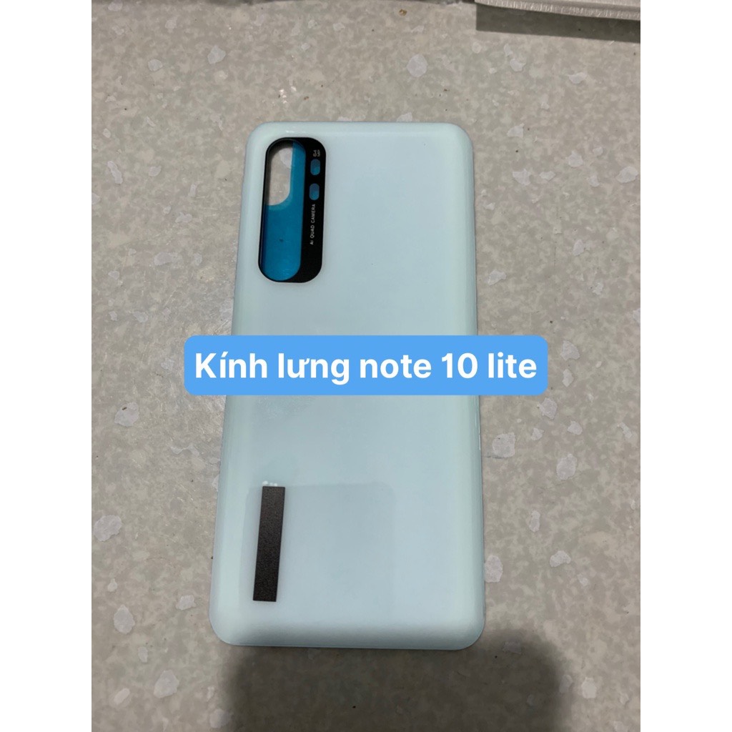 kính lưng(nắp lưng sau) ZIN MỚI ĐIỆN THOẠI  xiaomi note 10 lite