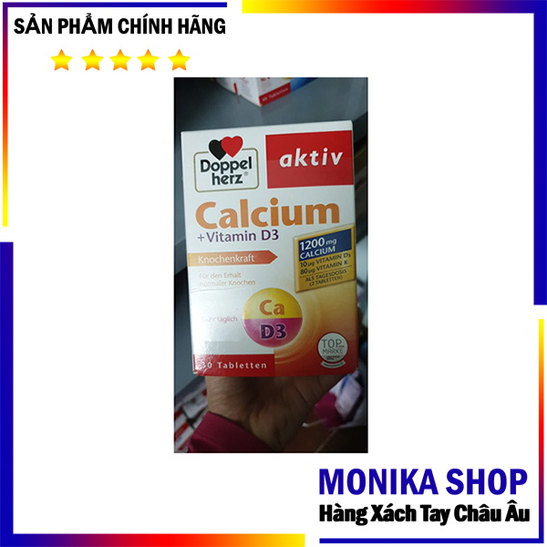 Calcium + Vitamin D3 hàng Đức