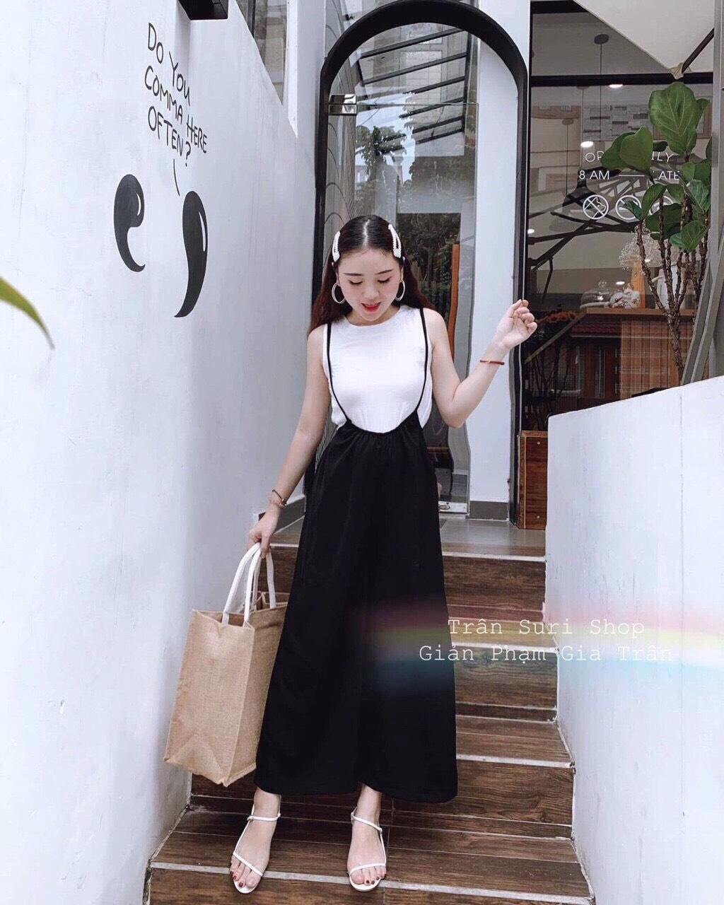 Sét yếm ống rộng cát hàn-QH