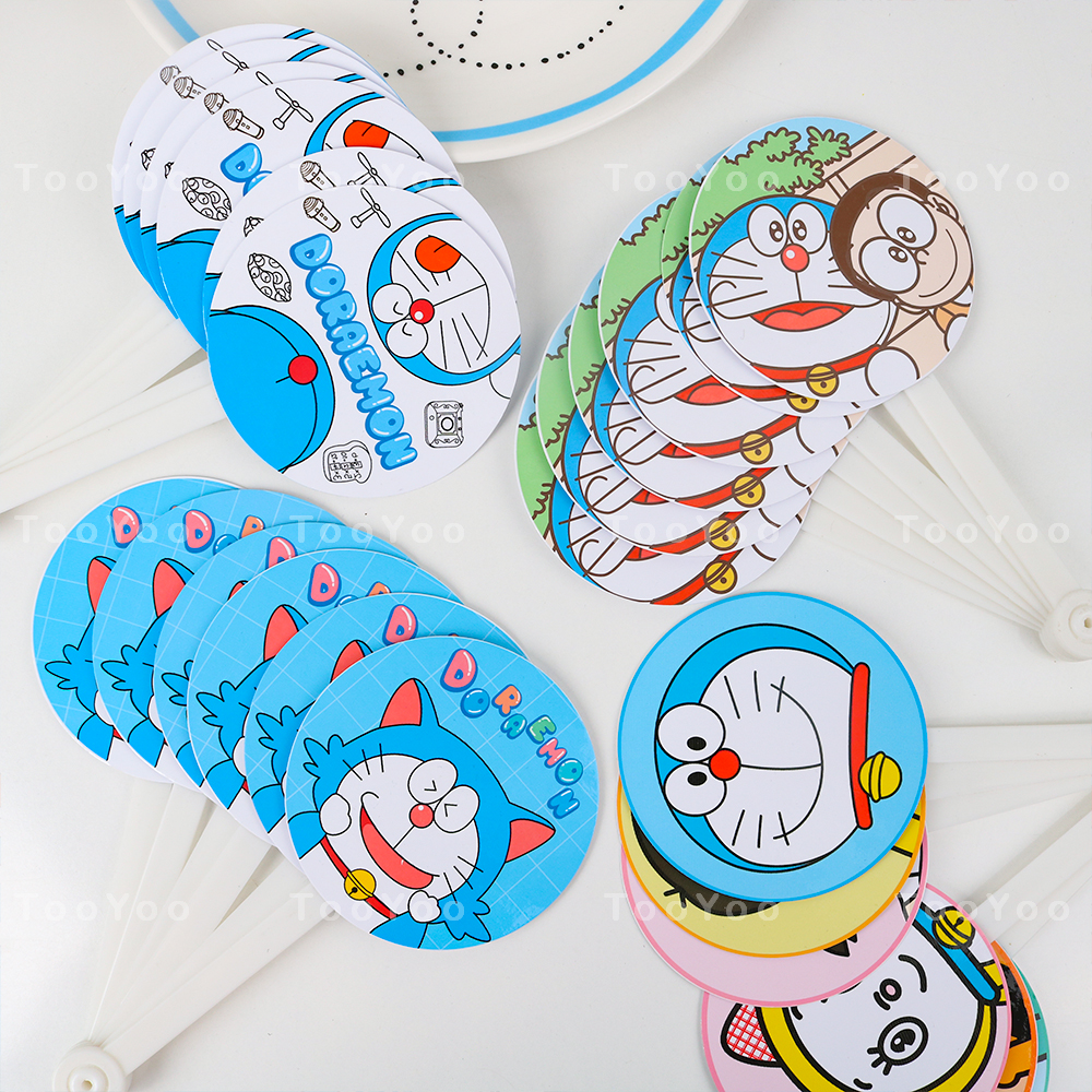 Quạt 6 cánh Doraemon Doremon dễ thương cute BK00023