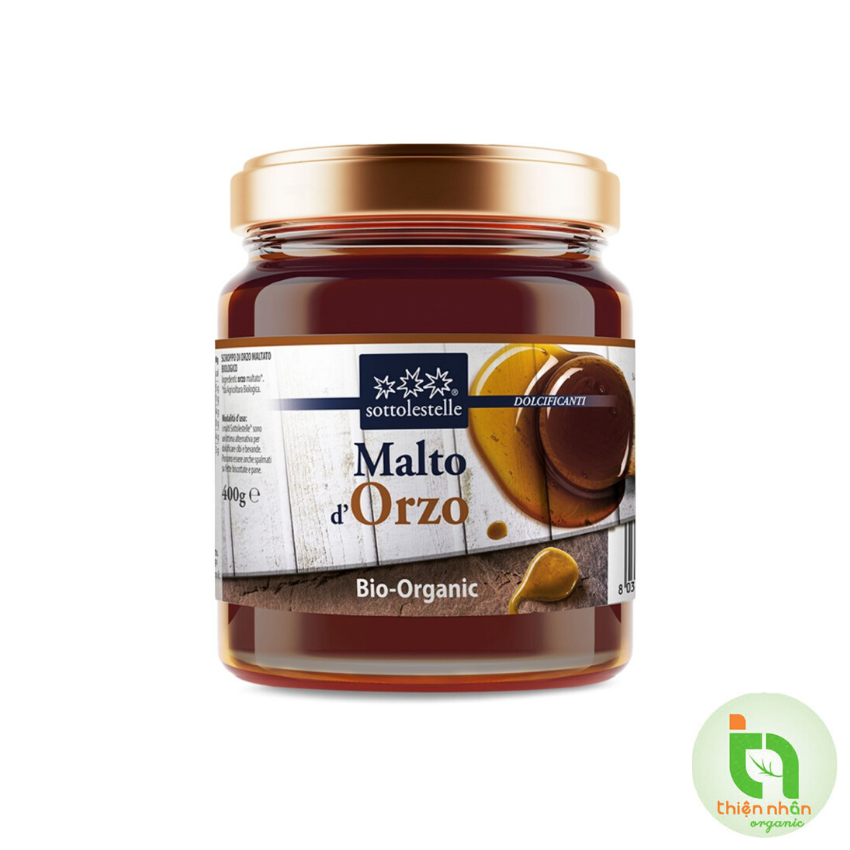 [HCM]Mạch nha lúa mạch hữu cơ Sottolestelle 400g
