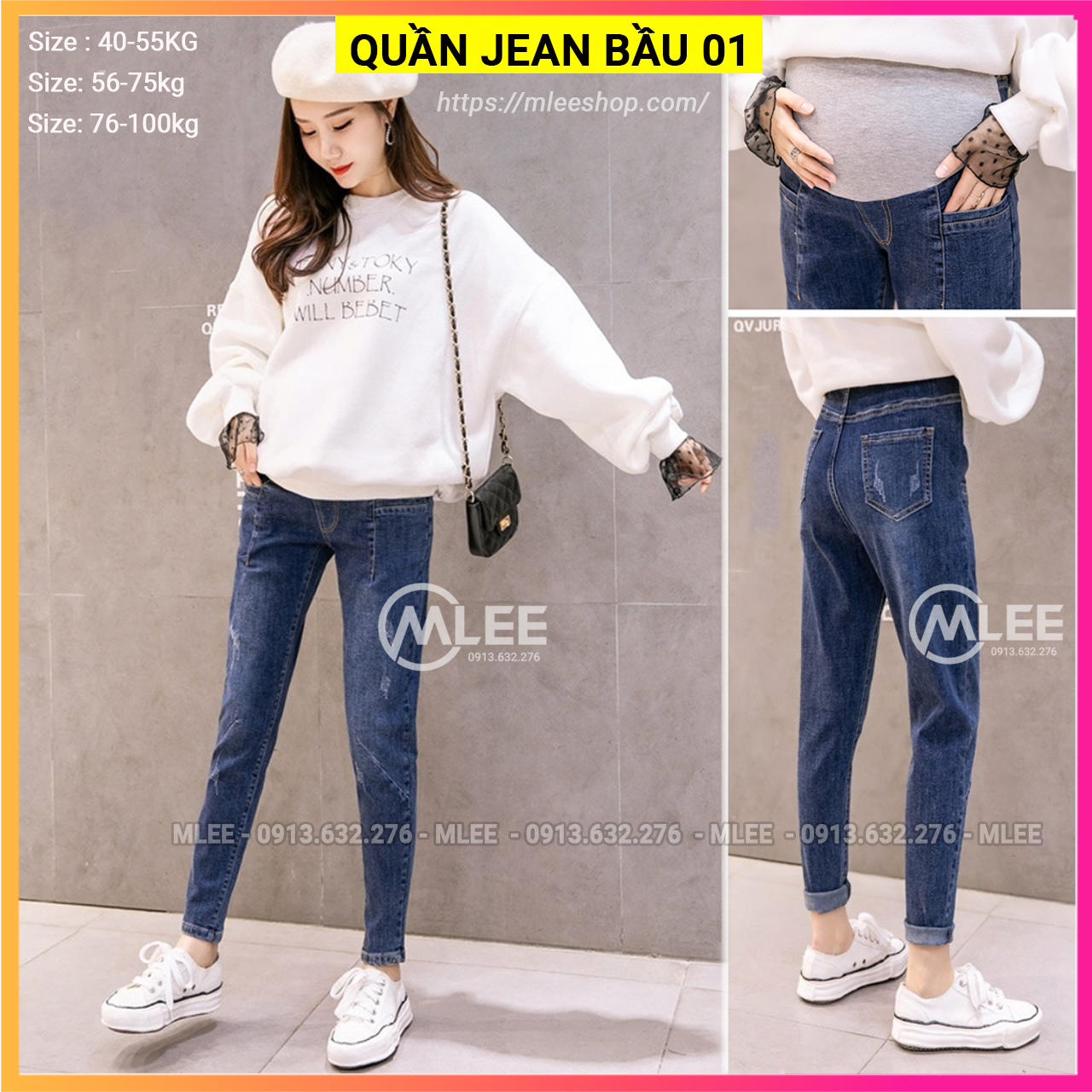 QUẦN BAGGY BÒ BẦU THẦN THÁNH (ĐỦ SIZE ĐẾN 90KG)