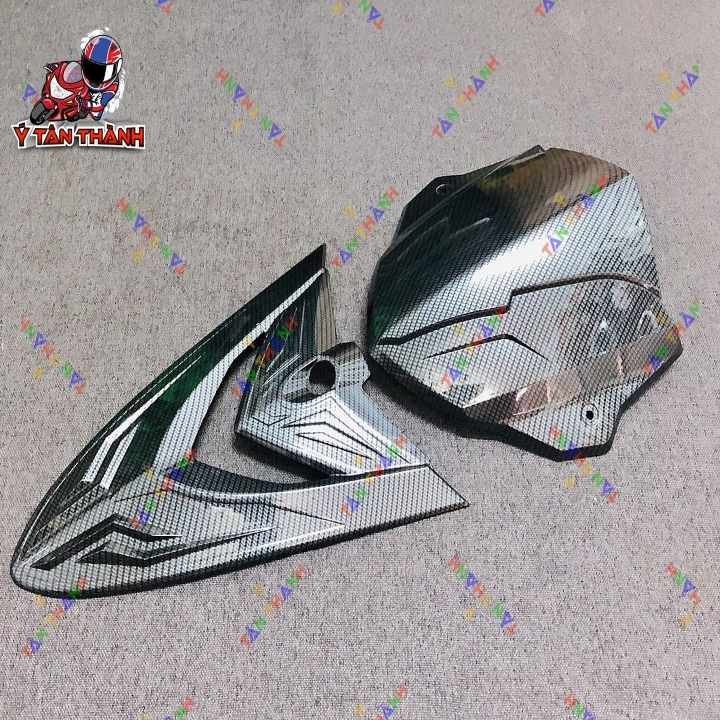 Ốp Đầu Ốp Nạ Exciter 155 Cacbon